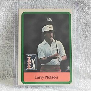 5/$20 E/NM 1981 Donruss Golf Inaugural Larry Nelson PGA Tour Card 11!!